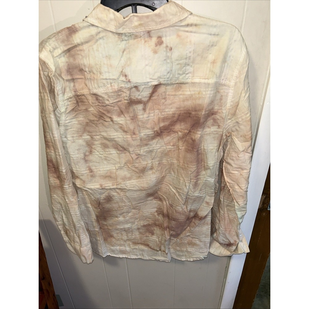 A Rare Bird Western Shirt Sz XL Button Down Cowgirl Distressed NOS! - Picture 6 of 7